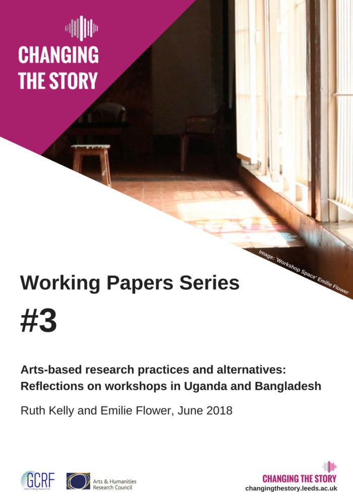 Working Paper #3: Arts-based research practices and alternatives