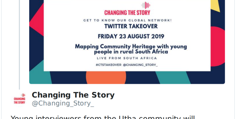 #CTStakeover: Mapping Community Heritage with Young People in rural South Africa
