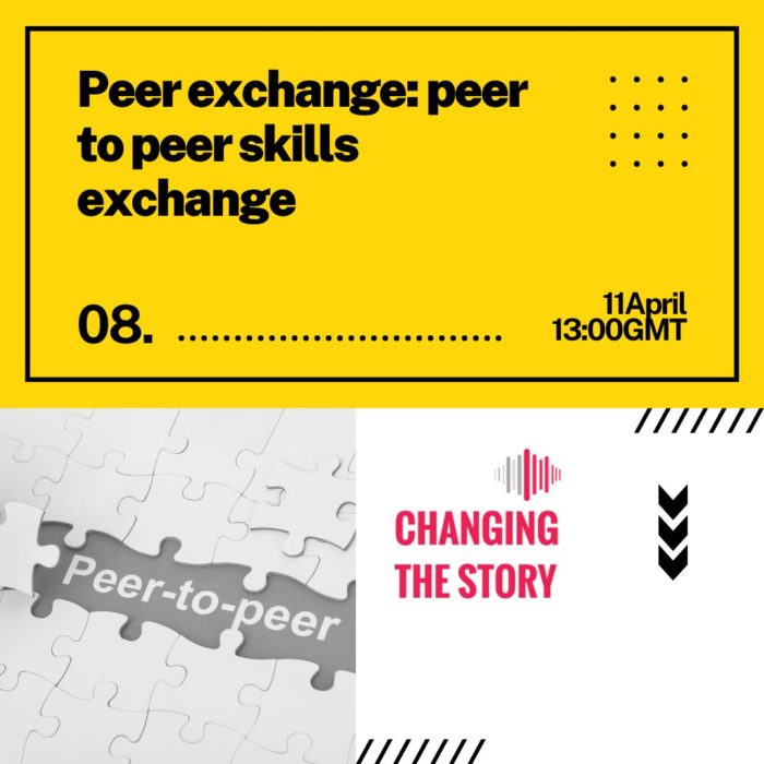 Peer to Peer Skills Exchange: 11 April