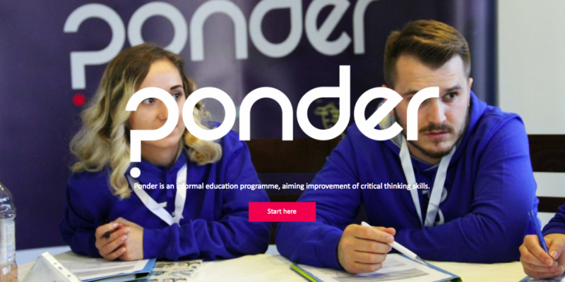 Ponder: Critical Media Literacy for Young People