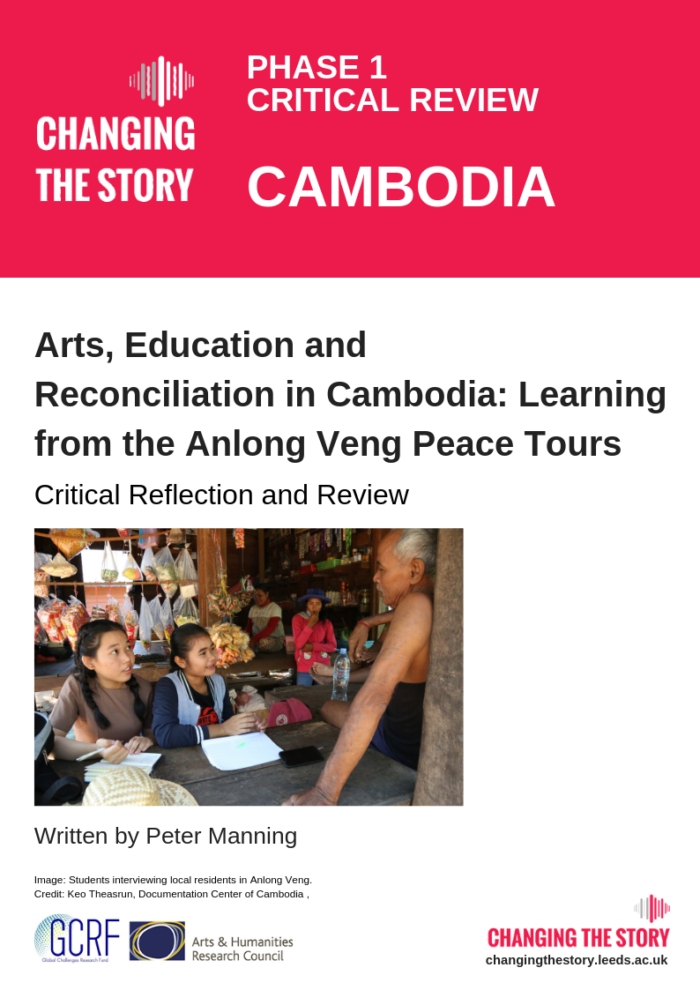 Phase One Critical Review: The Anlong Veng Peace Tours (Cambodia)