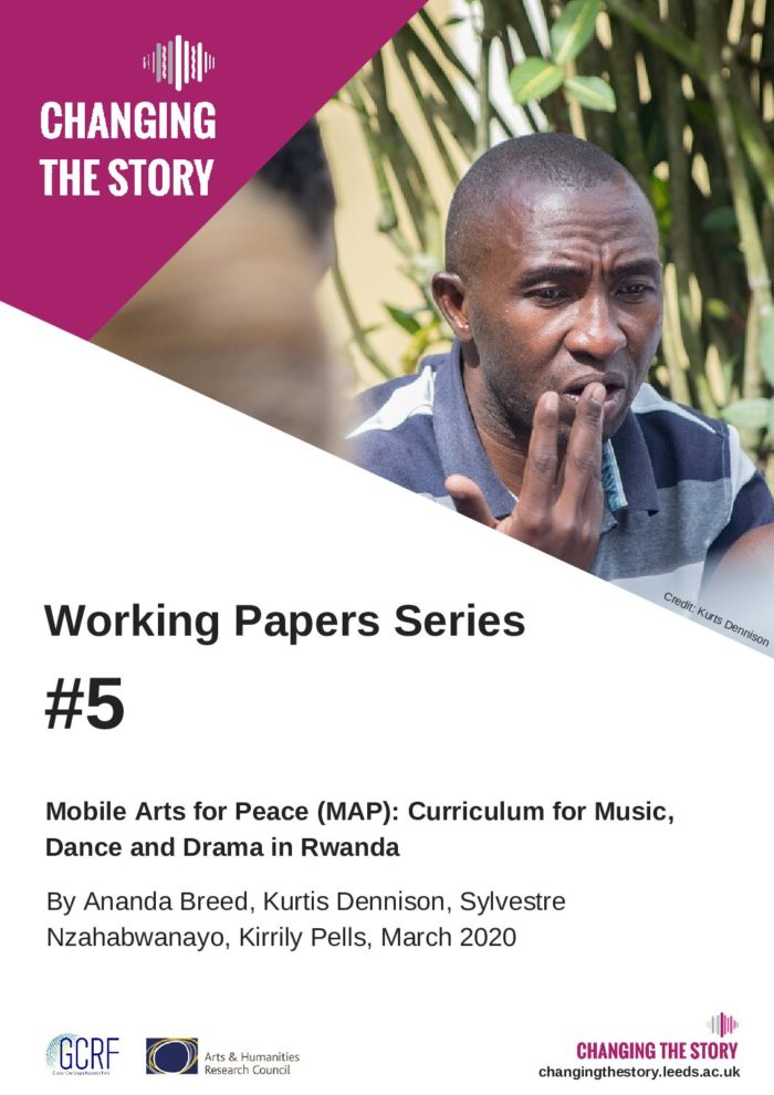 Working Paper #5 Curriculum for Music, Dance and Drama in Rwanda